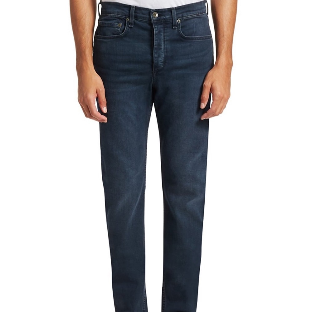 Brand new, never worn dark blue, rag & bone jeans, button up, fly, slim fit 2